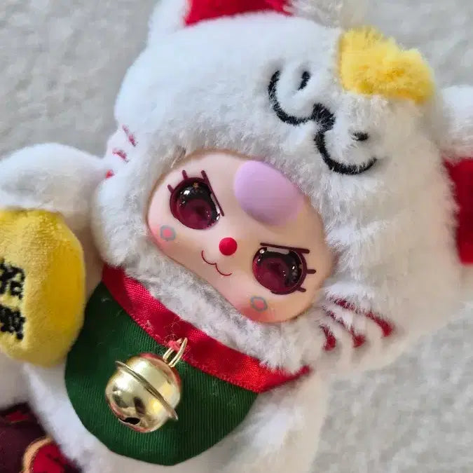 [BUNJANG] BabyThree Samuel Lucky Cat Custom Doll / 베이비쓰리 사무엘 복고양이 커스텀
