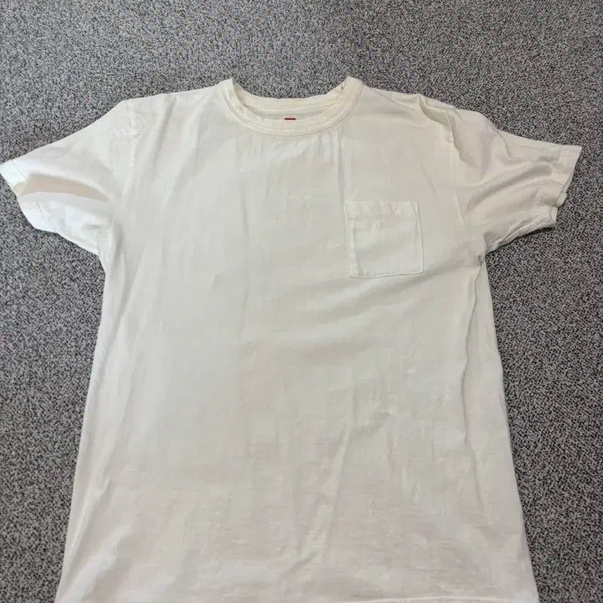 [BUNJANG] TROPICAL CLOTHING Pocket T-Shirt White Size 42 / 트로피클로딩 포켓티 42