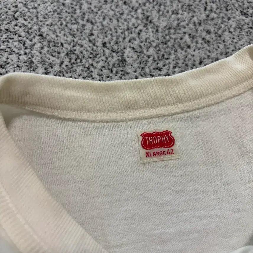 [BUNJANG] TROPICAL CLOTHING Pocket T-Shirt White Size 42 / 트로피클로딩 포켓티 42