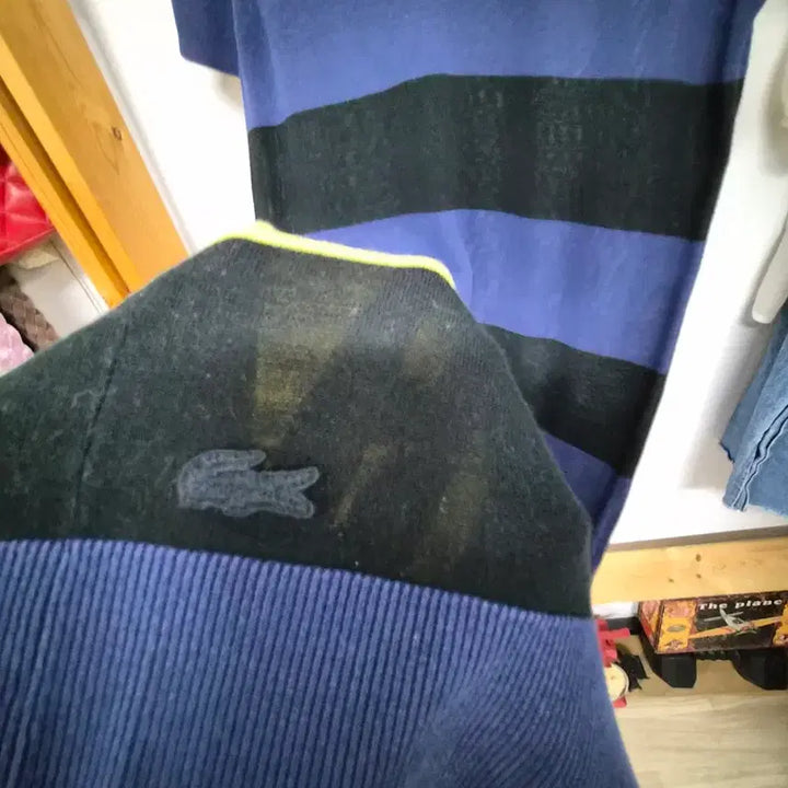 [BUNJANG] Lacoste Striped Dress / 라코스테 스트라이프 원피스
