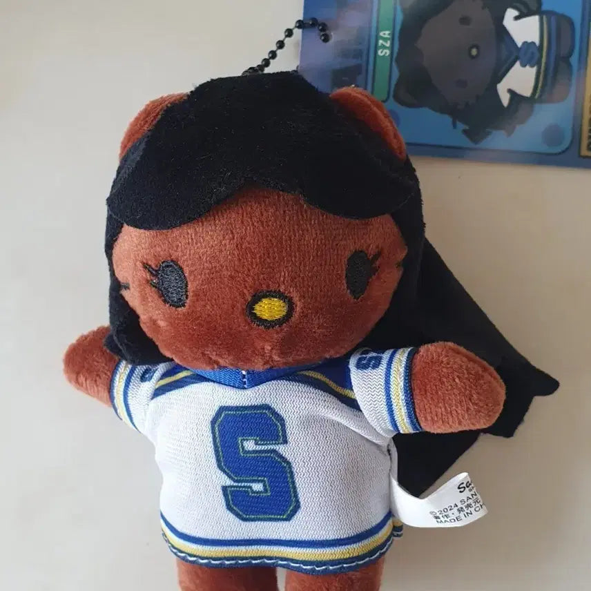 [BUNJANG] Hello Kitty x SZA Collaboration Plush Keychain / 헬로키티 SZA 콜라보 인형 키링 새상품
