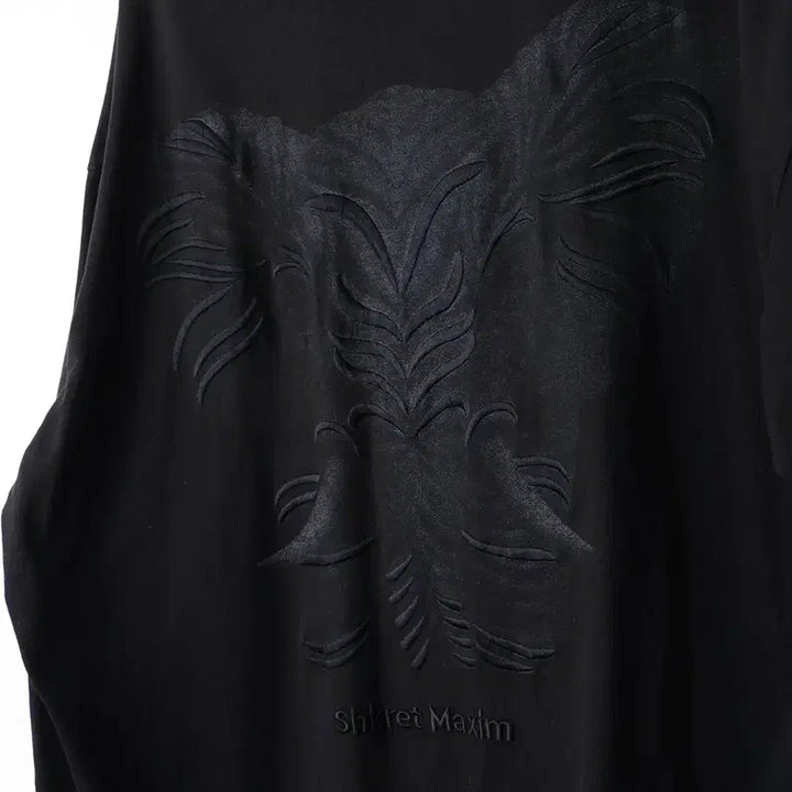 [BUNJANG] Juun.J "Maxim Elephant" Oversized Short-Sleeve T-Shirt (Black) / M/준지 슈크렛 막심 코끼리 오버핏 반팔티