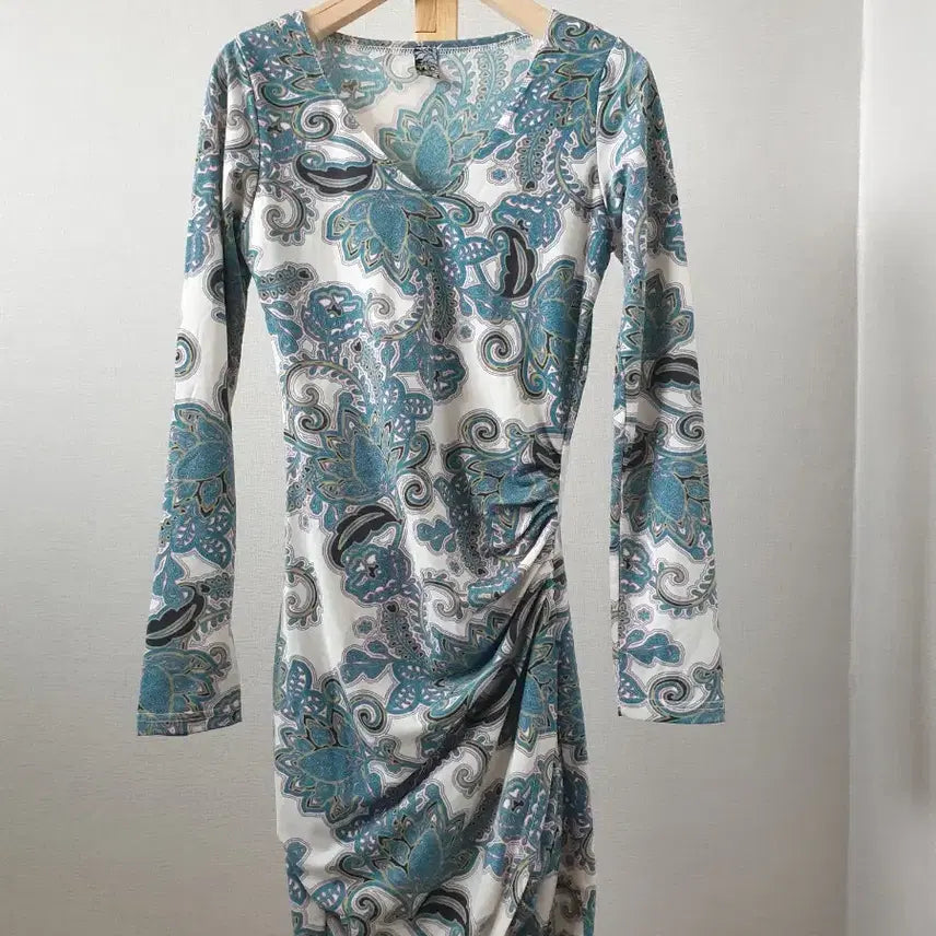 [BUNJANG] D-Shop Shirring Long T-shirt Dress / 디샵 롱티겸 원피스 셔링 신축성아주좋음 싸이즈F