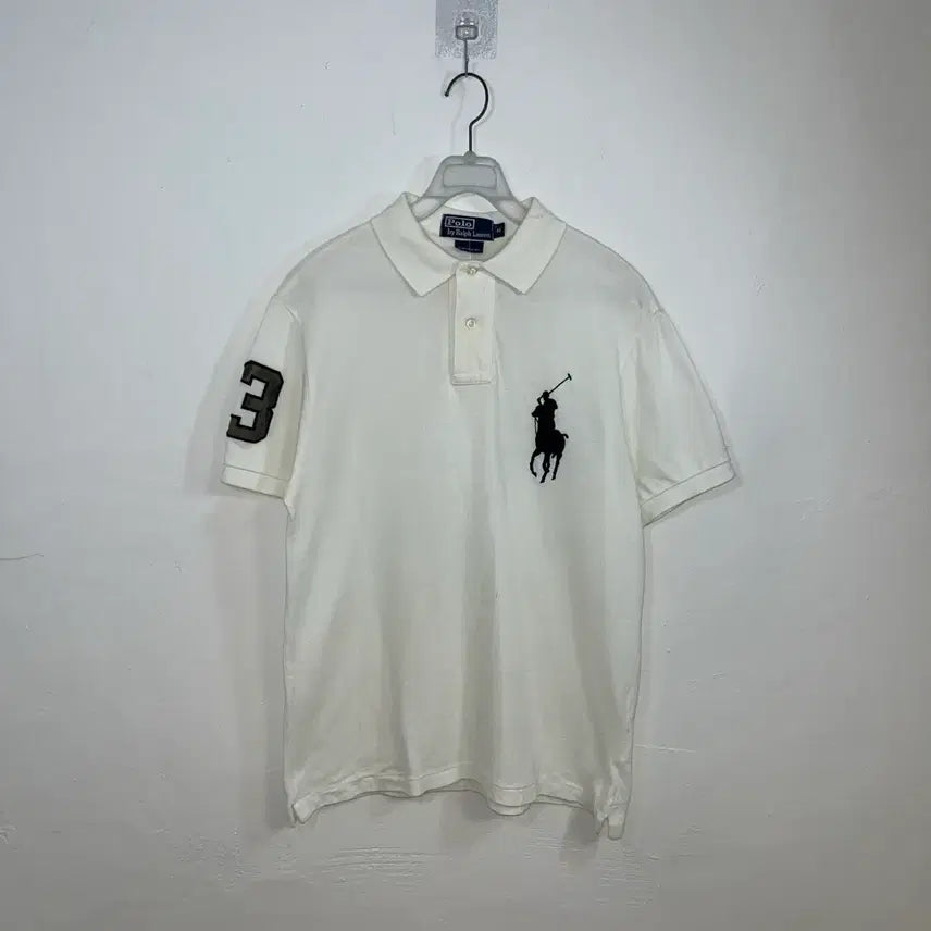 [BUNJANG] Polo Big Pony Pique Polo Shirt / 폴로 빅포니 카라티