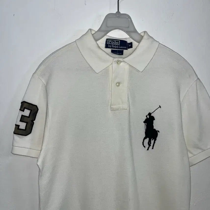 [BUNJANG] Polo Big Pony Pique Polo Shirt / 폴로 빅포니 카라티