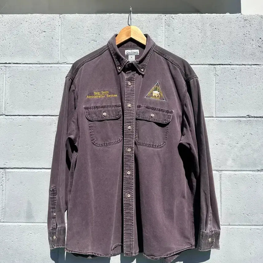 [BUNJANG] Vintage Carhartt Work Shirt / 빈티지 칼하트 워크셔츠