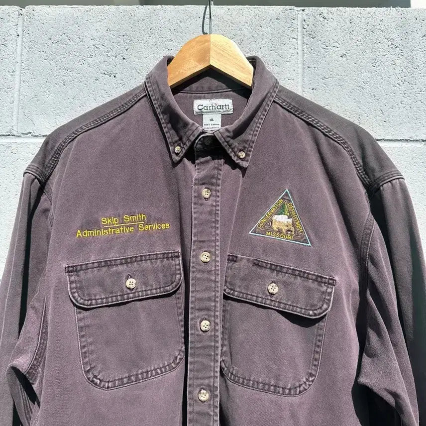 [BUNJANG] Vintage Carhartt Work Shirt / 빈티지 칼하트 워크셔츠