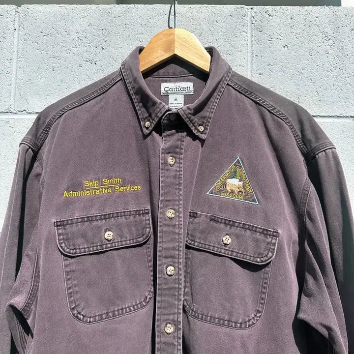 [BUNJANG] Vintage Carhartt Work Shirt / 빈티지 칼하트 워크셔츠