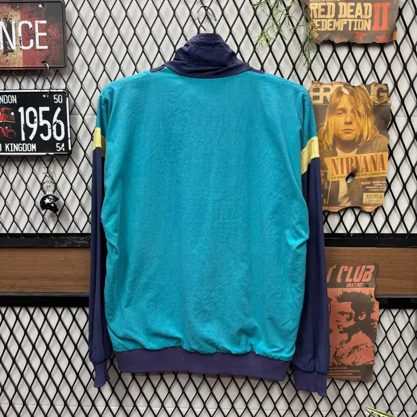 [BUNJANG] Nike 80s-90s Old School Bluetec Color Block Half-Zip Anorak / 80-90s 나이키 올드스쿨 블루택 컬러블록 하프집업 아노락