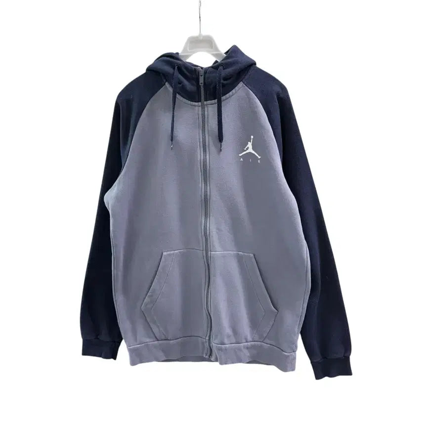 [BUNJANG] Jordan Color-Blocked Hoodie Zip-Up / [M] 조던 배색 후드집업