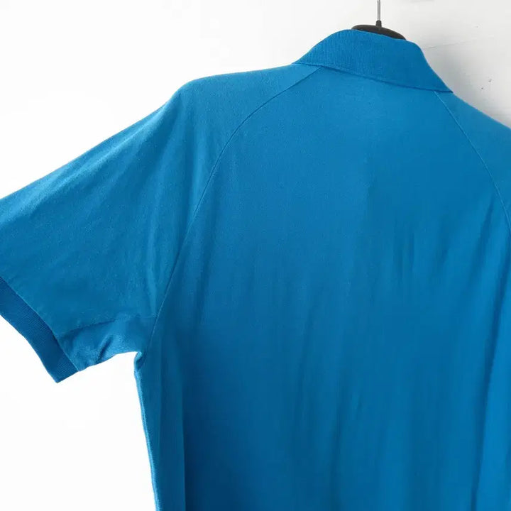[BUNJANG] Stone Island Cotton Polo Shirt Blue / 100/스톤아일랜드 코튼 카라티