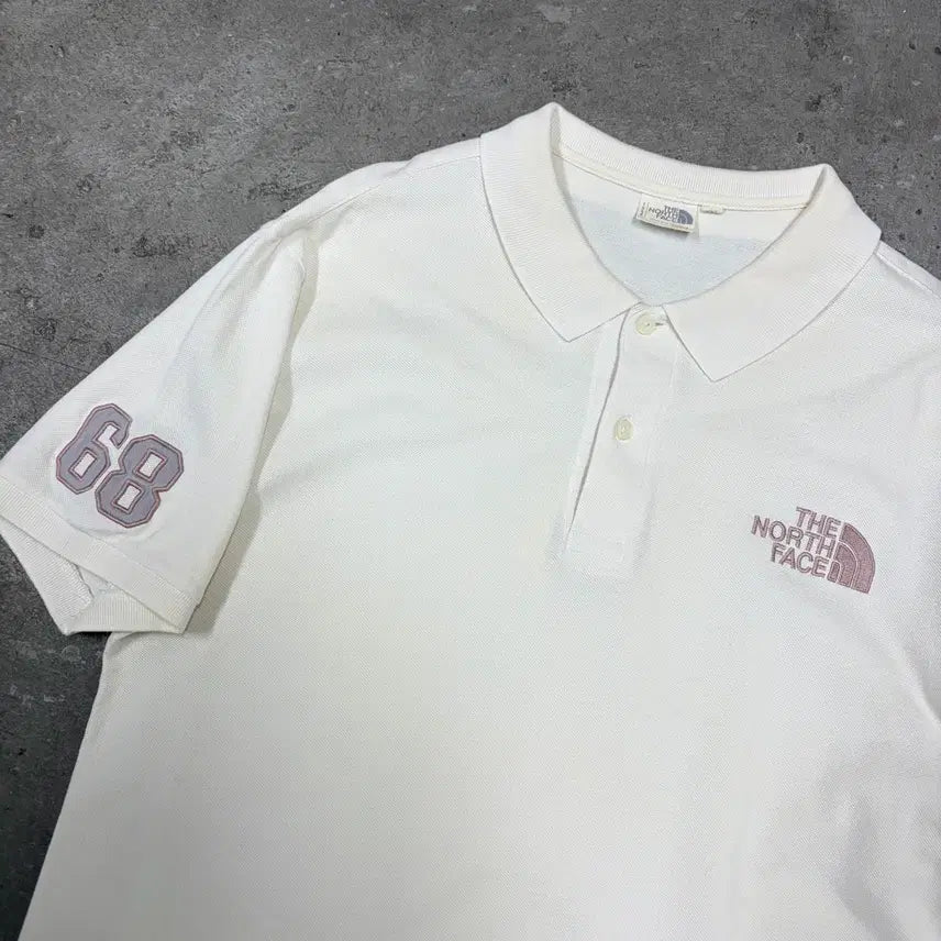 [BUNJANG] The North Face Collar Short Sleeve T-Shirt XXL / 노스페이스 카라 반팔티[2551]