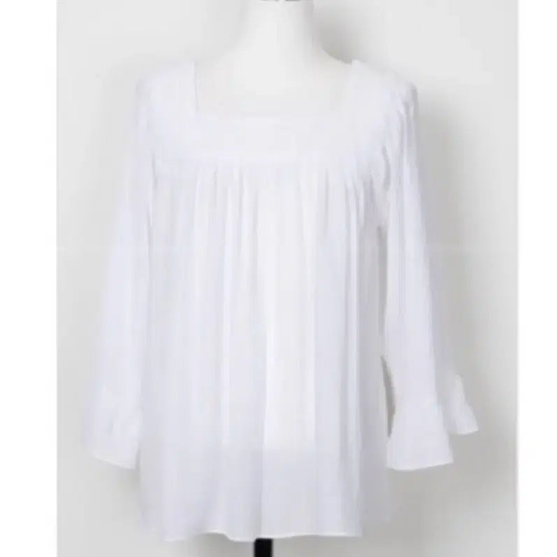 [BUNJANG] White Blouse / 화이트 블라우스