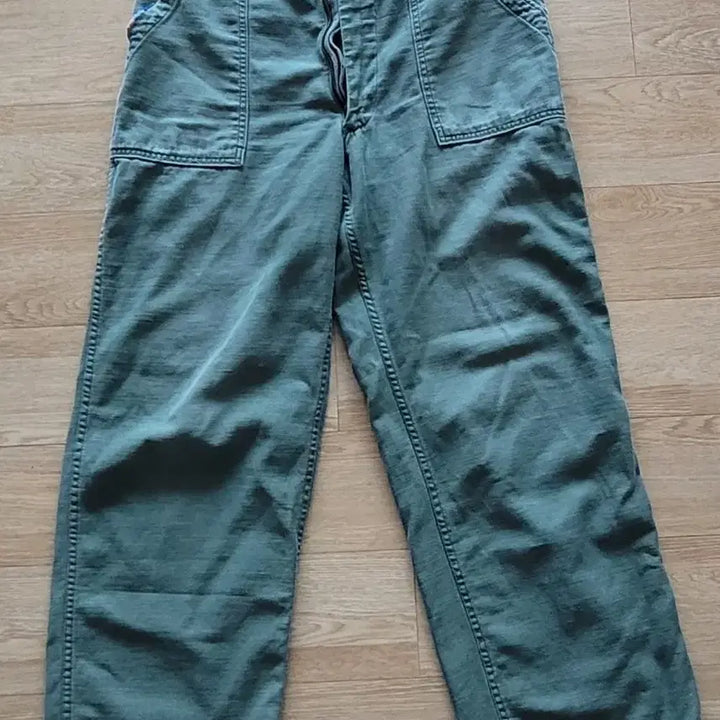 [BUNJANG] US Army OG-107 Fatigue Pants Cotton Vintage / 미군 og107 퍼티그팬츠