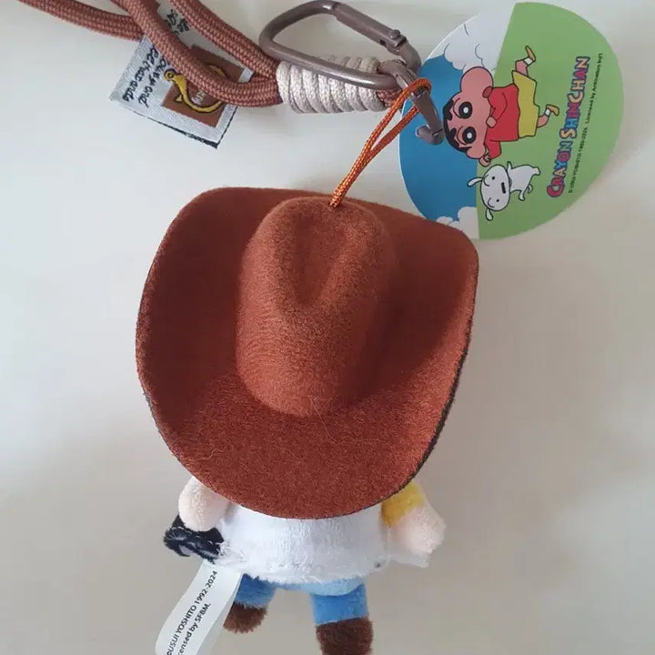 [BUNJANG] Shinbi Apartment Crayon Shin-chan Cowboy Doll Keyring / 짱구 카우보이 인형 키링 새상품