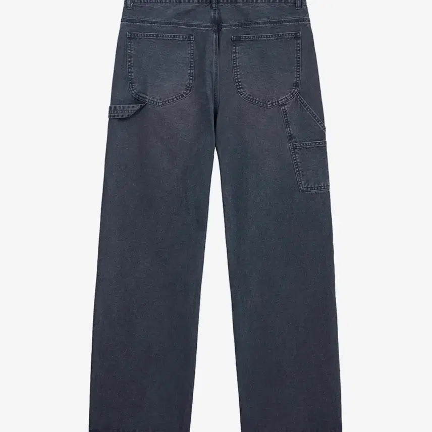 [BUNJANG] In Silence Brushed Cotton Work Pants Faded Charcoal Size L / 인사일런스 브러쉬드 코튼 워크 팬츠 FADED CHARCOAL L사이즈