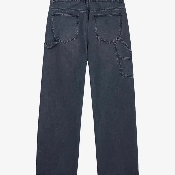 [BUNJANG] In Silence Brushed Cotton Work Pants Faded Charcoal Size L / 인사일런스 브러쉬드 코튼 워크 팬츠 FADED CHARCOAL L사이즈