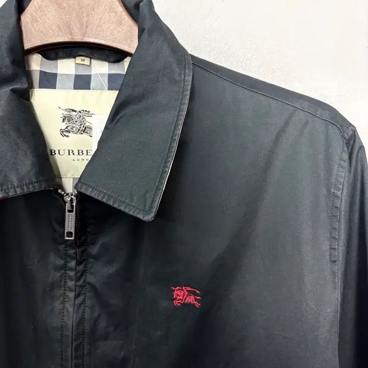 [BUNJANG] Burberry Nova Check Black Blouson Jacket / 버버리 노바체크 블랙 블루종 자켓 A3686