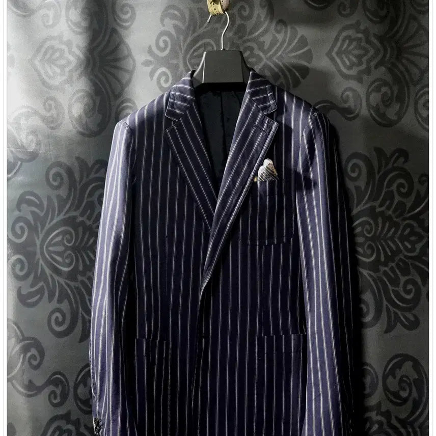 [BUNJANG] Gucci Stripe Cotton Jacket 48R / GUCCI , 스트라이프 코튼 재킷 48R