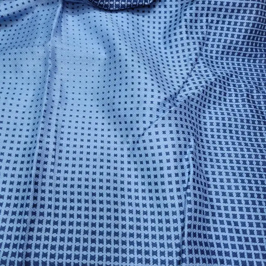 [BUNJANG] Celine Authentic Blue Tone Logo Pattern Cotton Bandana Scarf / 남녀공용 셀린느 정품 블루톤 로고팬턴 면소재 큰사이즈 쁘띠스카프