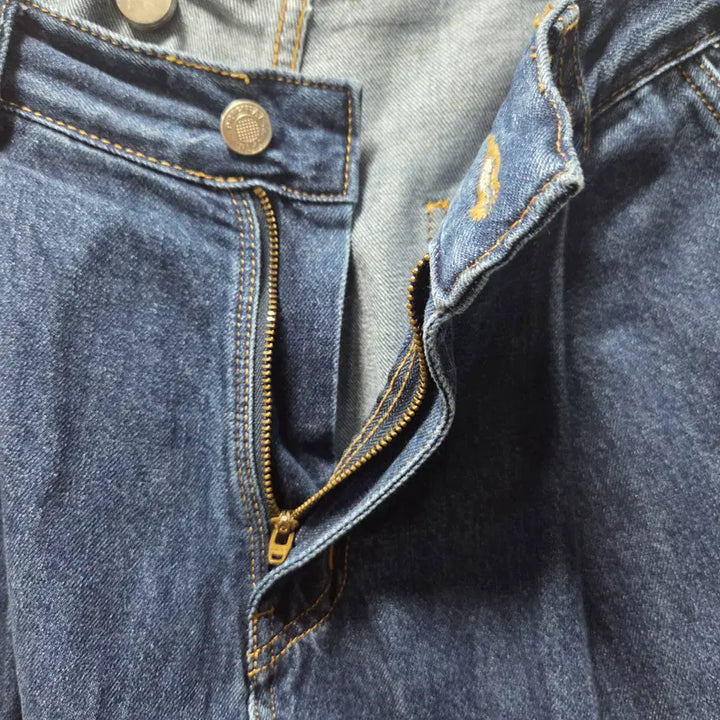 [BUNJANG] Compagno Bermuda Wintuck Denim Shorts L / 꼼파뇨 버뮤다 윈턱 데님 반바지 L 26051216
