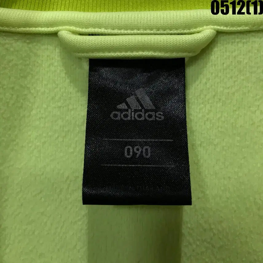 [BUNJANG] Adidas Fluorescent Track Top Black / 아디다스 형광 트랙탑 블랙 배색 s
