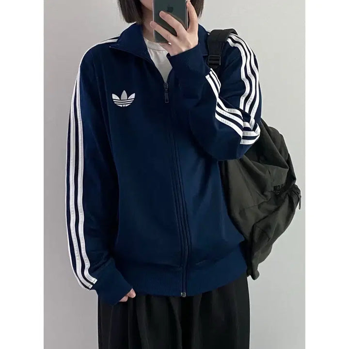 [BUNJANG] Adidas Firebird Track Jacket Navy / 아디다스 파이어버드 져지