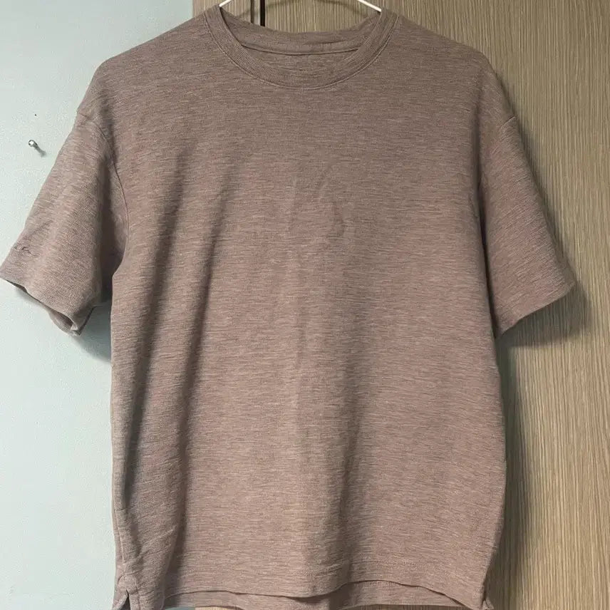 [BUNJANG] Series Short Sleeve T-Shirt - Beige / Series 반팔 티셔츠 S 정품