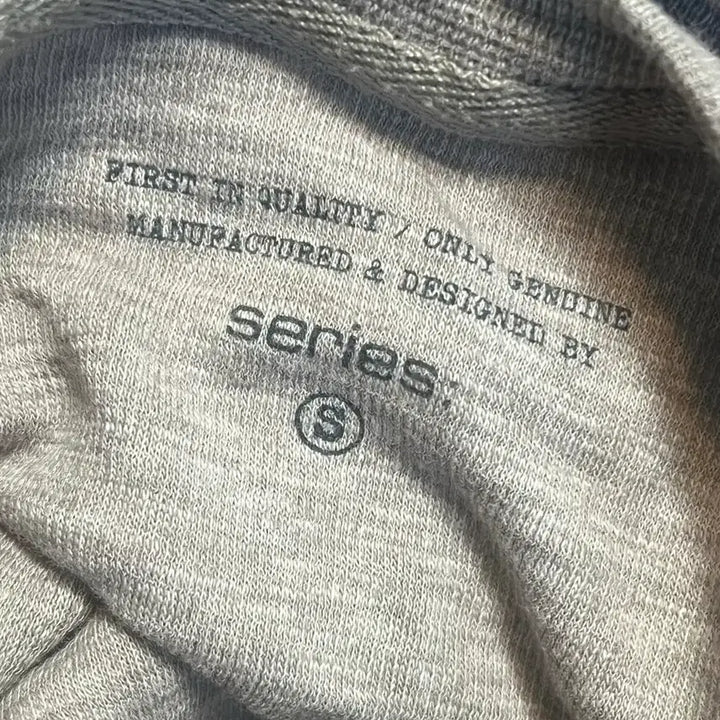 [BUNJANG] Series Short Sleeve T-Shirt - Beige / Series 반팔 티셔츠 S 정품