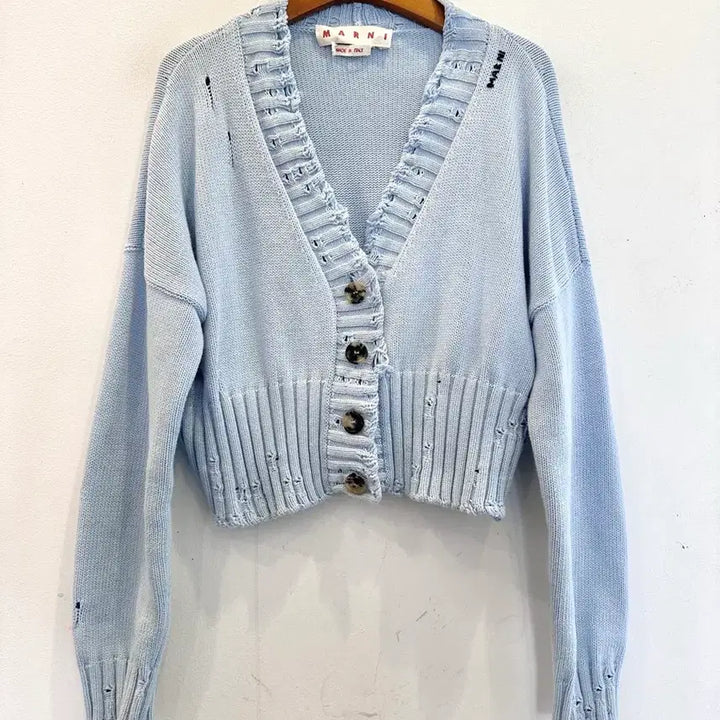 [BUNJANG] Marni Cotton Cropped Cardigan / ~66프리) 마르니 코튼 크롭 가디건 판매합니다!