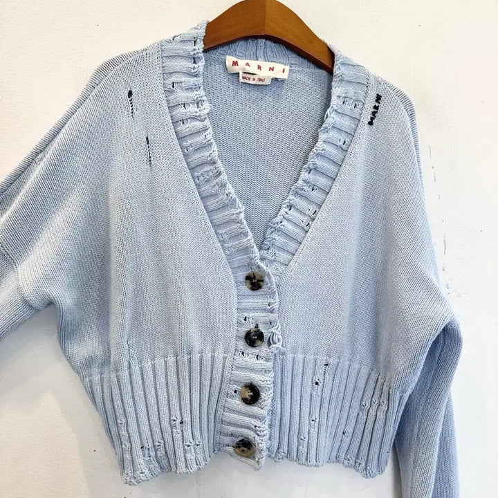 [BUNJANG] Marni Cotton Cropped Cardigan / ~66프리) 마르니 코튼 크롭 가디건 판매합니다!