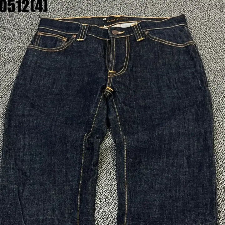 [BUNJANG] Nudie Jeans Deep Blue Denim Pants / 누디진 딥블루 데님 팬츠