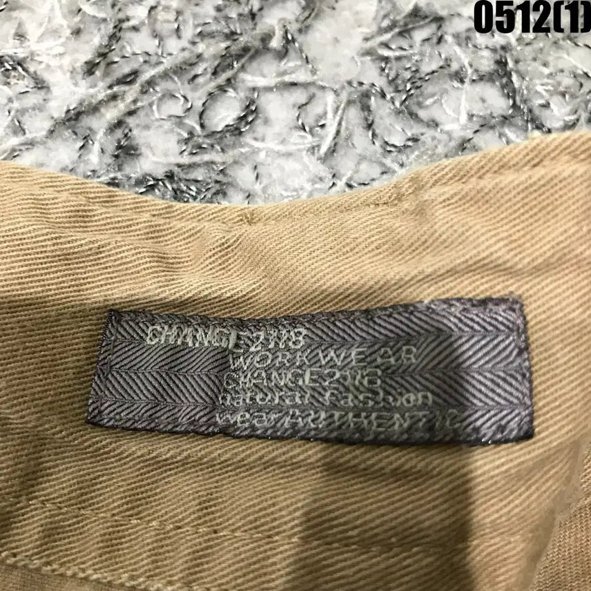 [BUNJANG] Khaki Pocket Cargo Shorts XL / 카키색 포켓 카고 반바지 XL