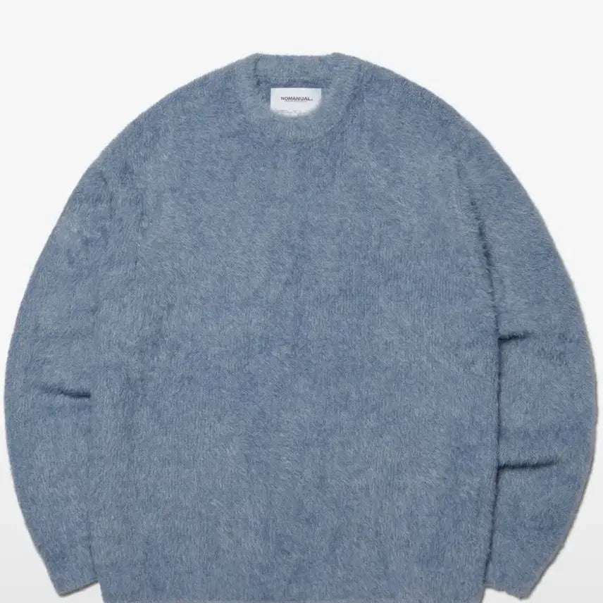 [BUNJANG] Nomoremanual Hairy Knit Marina / 노매뉴얼 헤어리 니트 마리나