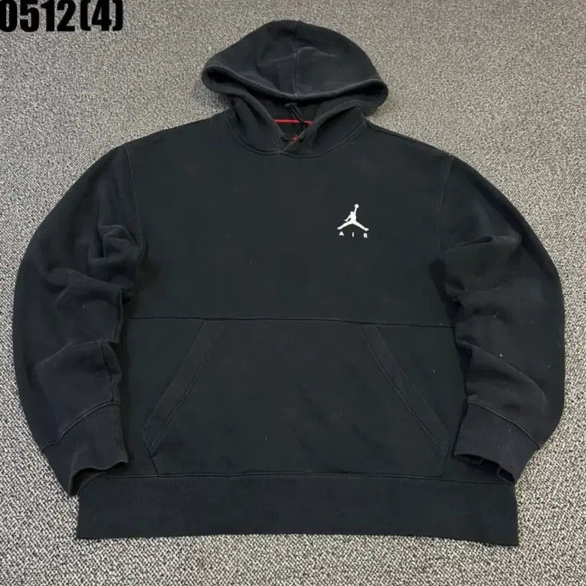 [BUNJANG] Nike Jordan Air Black Hoodie / 조던 AIR 블랙 후드티