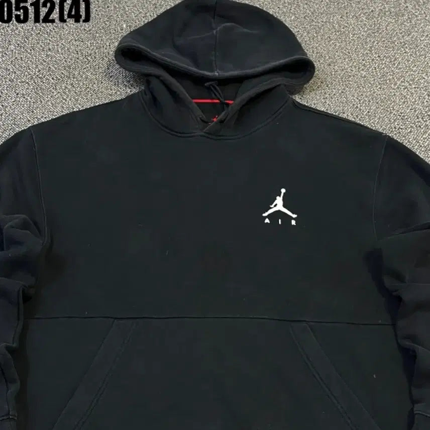 [BUNJANG] Nike Jordan Air Black Hoodie / 조던 AIR 블랙 후드티