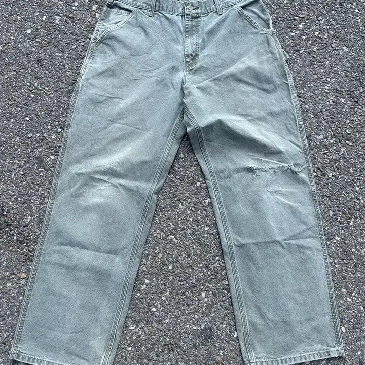 [BUNJANG] Carhartt B11 Mos Single Knee Work Pants 34in / 칼하트 싱글니 B11 Mos 34in