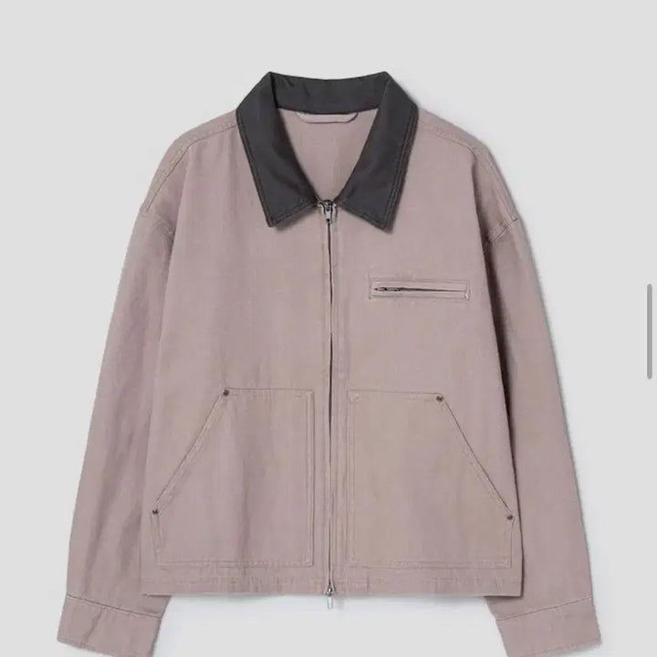 [BUNJANG] 8 Seconds Cotton Oxford Work Jacket Beige M / (새 상품) 8 seconds 코튼 옥스포드 워크 자켓 베이지 M