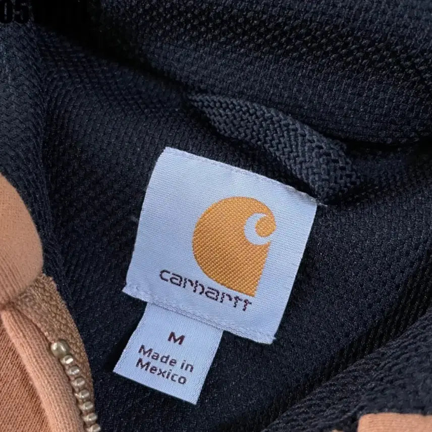 [BUNJANG] Carhartt Brown Zip-Up Hoodie Jacket / 칼하트 브라운 후드 집업 자켓