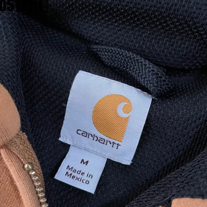 [BUNJANG] Carhartt Brown Zip-Up Hoodie Jacket / 칼하트 브라운 후드 집업 자켓