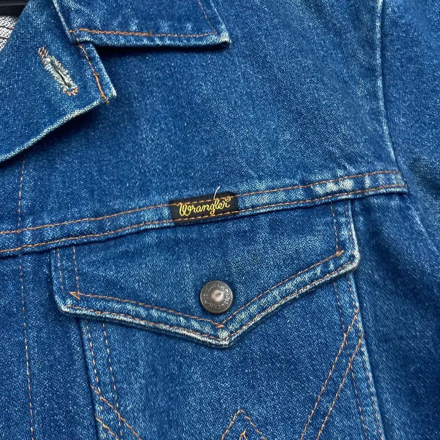 [BUNJANG] Wrangler 90s Pocket Denim Jacket / 랭글러 90s 포켓 데님 자켓