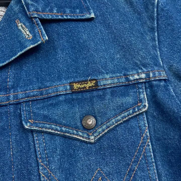 [BUNJANG] Wrangler 90s Pocket Denim Jacket / 랭글러 90s 포켓 데님 자켓