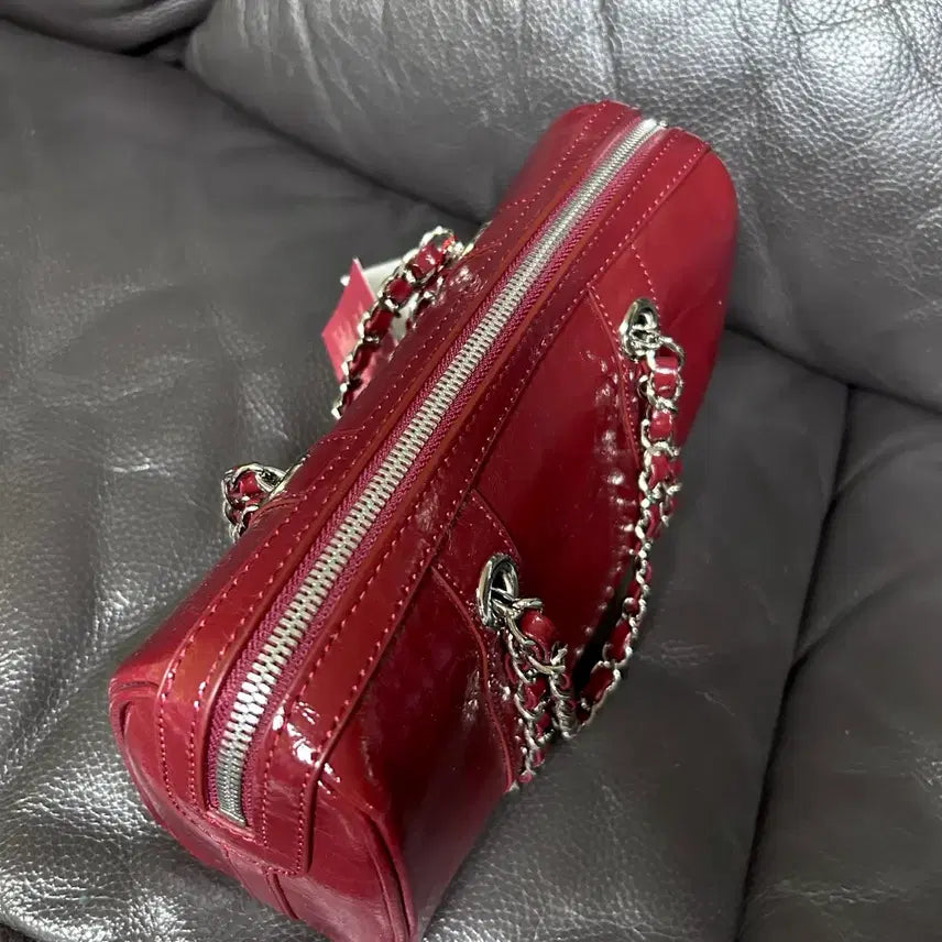 [BUNJANG] Cardinal Red Tenber Bag Burgundy / 미사용) 카디널 레드 텐버백 버건디
