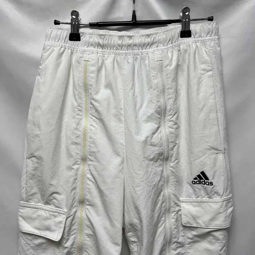 [BUNJANG] Adidas White Cargo Jogger Pants / [정품/S] 아디다스 화이트 카고 조거 팬츠/바지