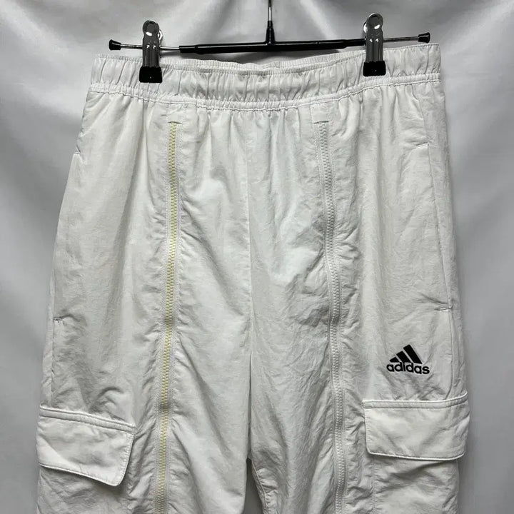 [BUNJANG] Adidas White Cargo Jogger Pants / [정품/S] 아디다스 화이트 카고 조거 팬츠/바지