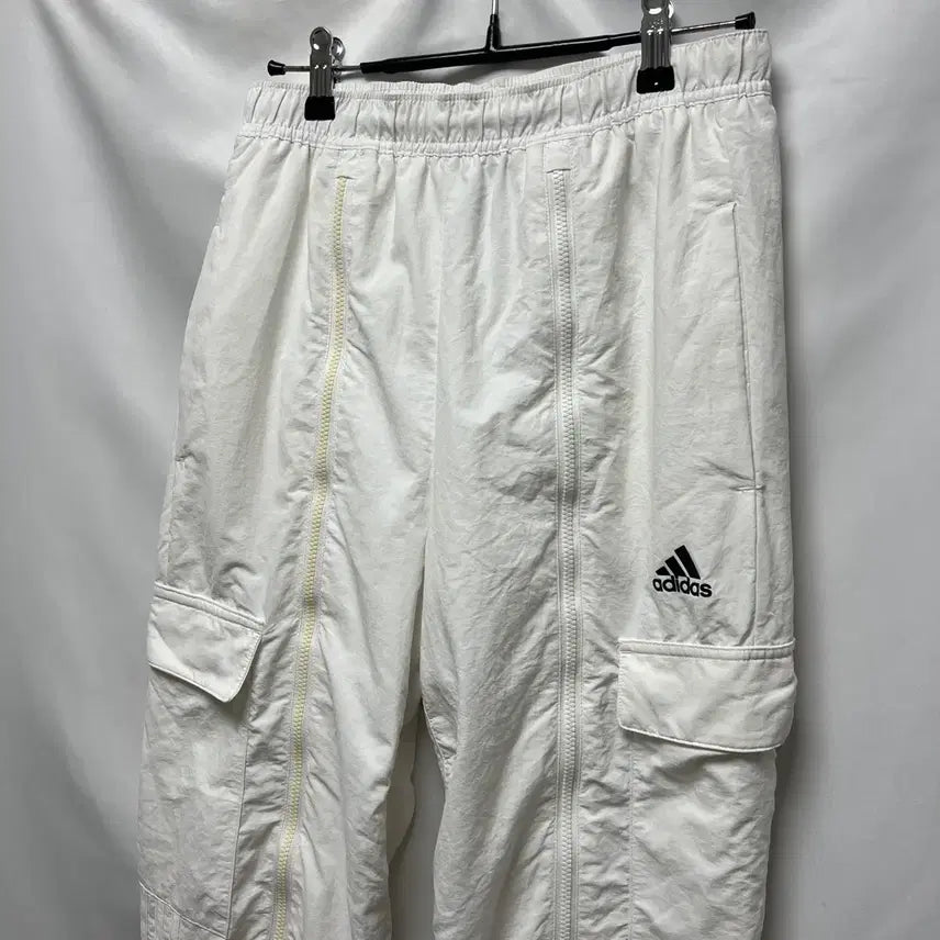[BUNJANG] Adidas White Cargo Jogger Pants / [정품/S] 아디다스 화이트 카고 조거 팬츠/바지