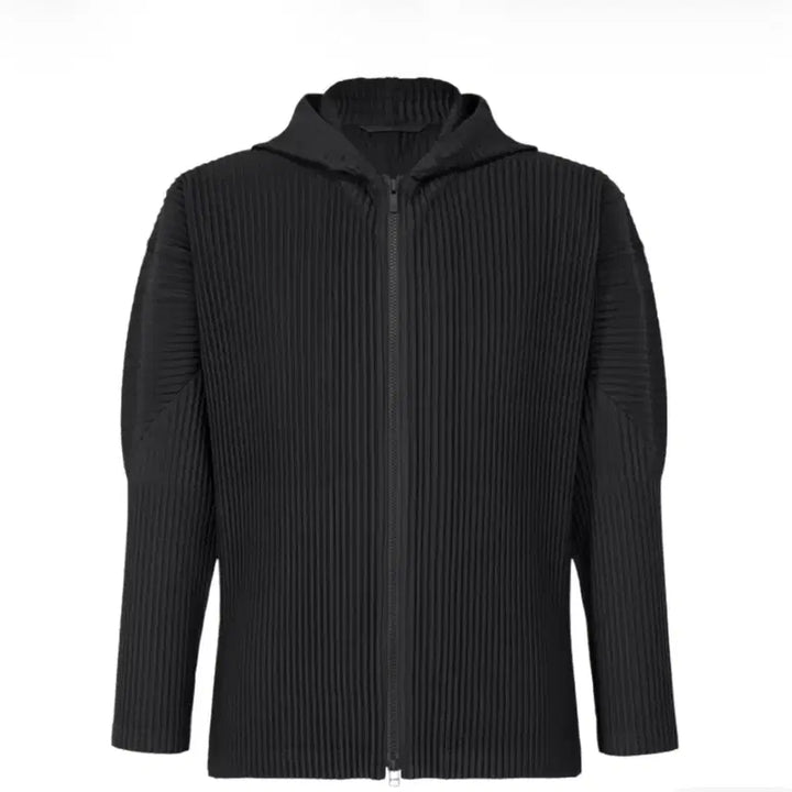 [BUNJANG] Homme Plissé Black Hooded Zip-up Size 3 / 옴므플리세 블랙 후드집업 사이즈3