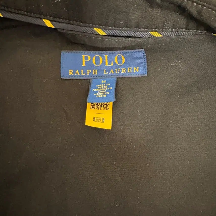 [BUNJANG] Polo Ralph Lauren Bayport Poplin Jacket Black / 폴로 베이포트 포플린자켓 100(m)사이즈 블랙