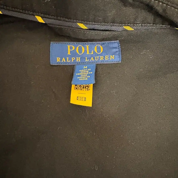[BUNJANG] Polo Ralph Lauren Bayport Poplin Jacket Black / 폴로 베이포트 포플린자켓 100(m)사이즈 블랙