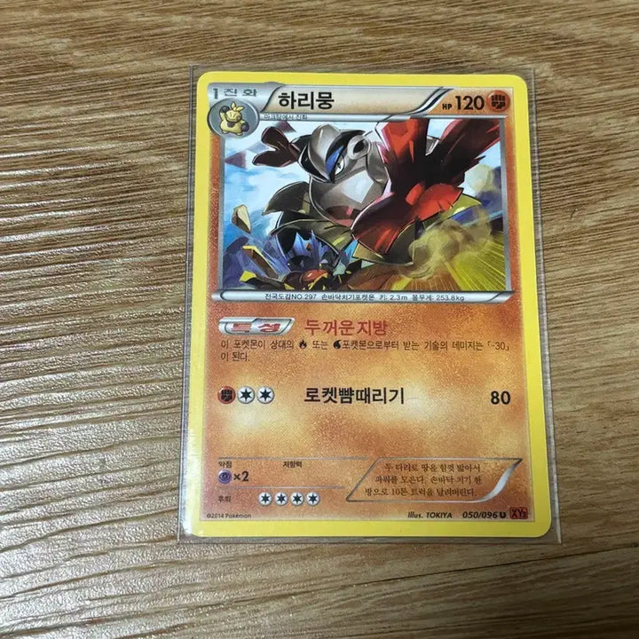 [BUNJANG] Pokemon Card Hari-mong 2014 Ancient Card / [포켓몬카드] 하리뭉 2014 고대 카드